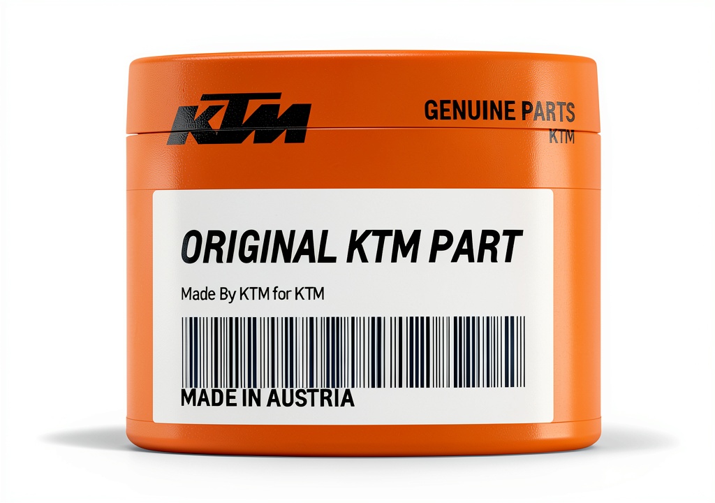 Installing KTM Brake Adjusting Screw Spring OEM Replacement Part for on a wooden workbench