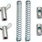 Brake Adjuster Nut Arm Spring Kit for Honda TRX250-350 LDALDA Set-0