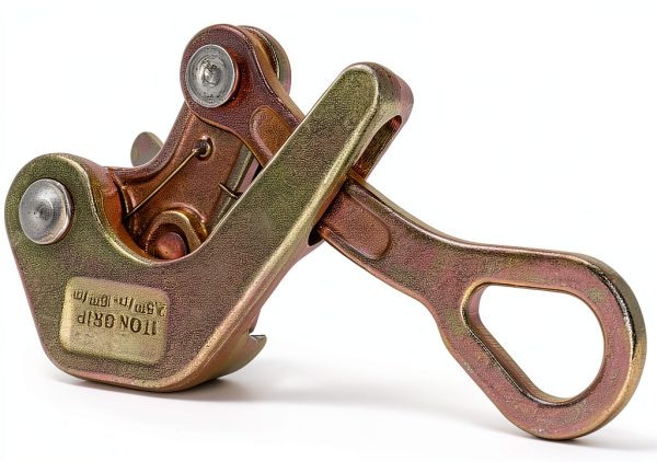 QWORK 1T Cable Grip Wire Puller Steel Rope Jaw Puller 2204lb-1