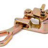 QWORK 1T Cable Grip Wire Puller Steel Rope Jaw Puller 2204lb-2