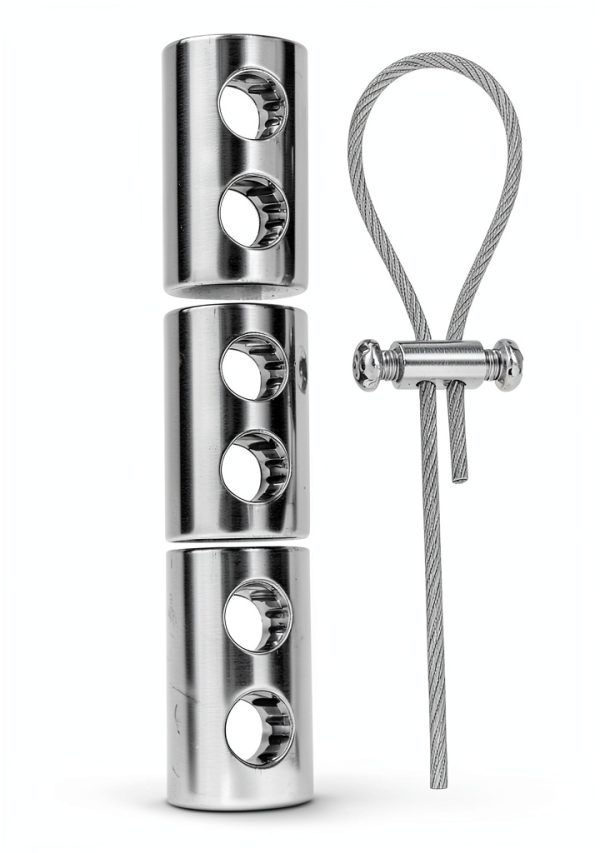 Rope clamps 20pcs Lock Rope Connectors w/ Wrench Micro Traders-2