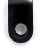 Baomain 1/4 Inch R Type Cable Clamp UC-1 Black Nylon Pack of 100-3