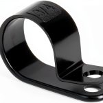 1-Inch All Weather Nylon Cable Clamp Hillman 8-Pack Black-0