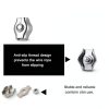 M3 Simplex Single Bolt Wire Rope Clips, 12 Pcs M3 Stainless Steel Wire Rope Cable Clip Clamp for Rigging, Hanging Banners-2