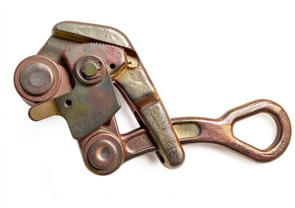 QWORK 1T Cable Grip Wire Puller Steel Rope Jaw Puller 2204lb-5