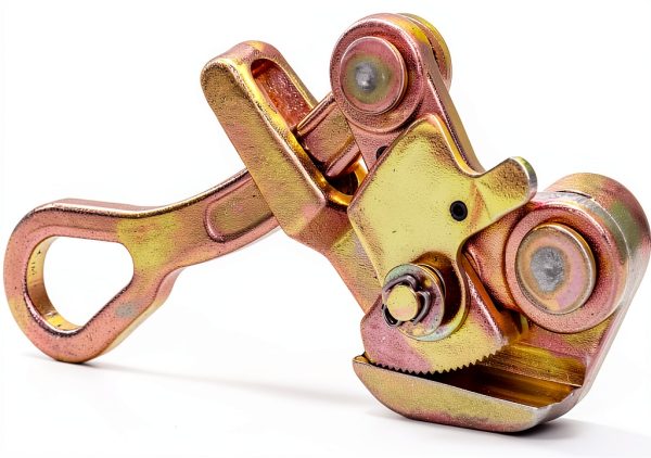 QWORK 1T Cable Grip Wire Puller Steel Rope Jaw Puller 2204lb-4