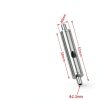 Wire Rope Cable Clamp 6pcs Stainless Steel Clips Anshengfu 1-2mm-1