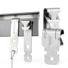 C Purlin Clips Blulu 50pcs Heavy‑Duty Steel Clamp for 1/8‑1/4" Purlins-2