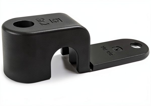 80/20 Inc., 2502, 10 and 15 Series, 3/8" Single Cable and Tube Clamp, 25 Pack-0