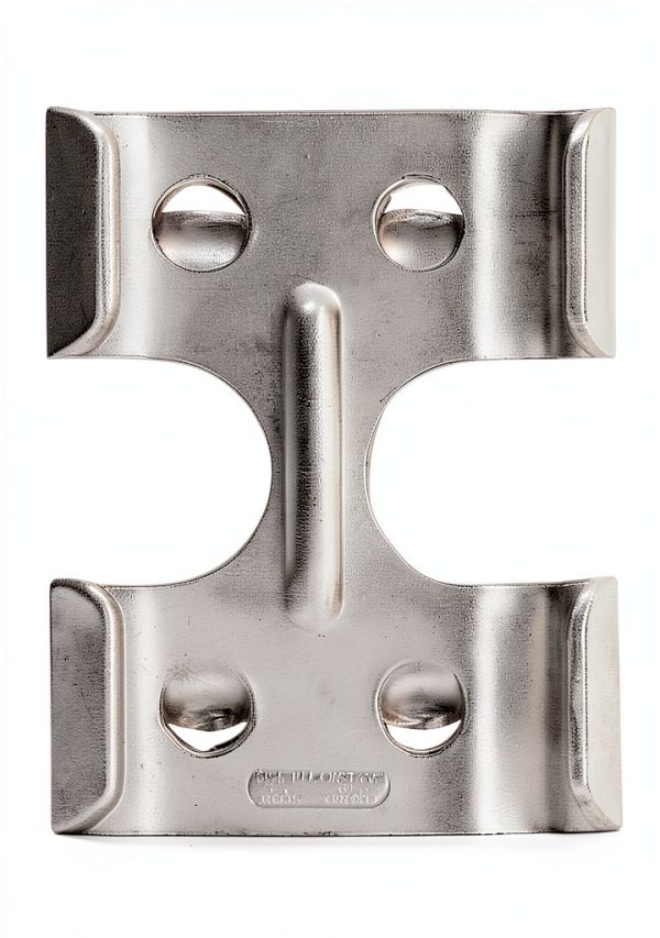 Weaver Leather Double Rope Clamp Zinc Plated 1 x 1 7/8-0