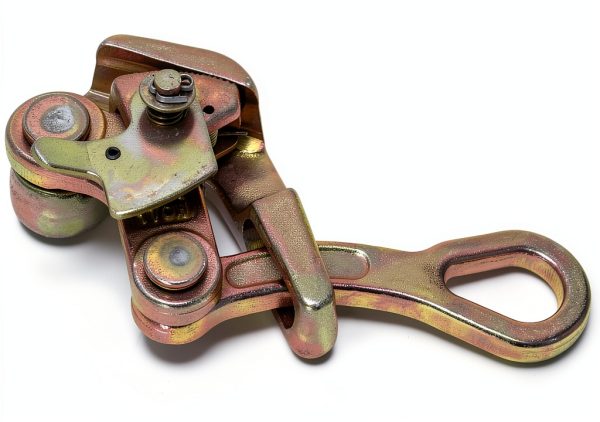 QWORK 1T Cable Grip Wire Puller Steel Rope Jaw Puller 2204lb-3