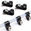 5/16 Inch R-Type Clip Clamp Lamvbls Black Nylon Cable Clip 60 PCS-0