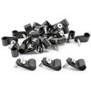 5/16 Inch R-Type Clip Clamp Lamvbls Black Nylon Cable Clip 60 PCS-2