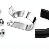 Cable Clamps Comkrivy 111 piece 10-Size Stainless Steel Pipe Clamp Kit-3