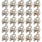 3 16 Inch M4 Rope Clip Cozihom 304 Stainless U Bolt 25pcs-0