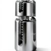20PCS Cross Clamps for 5/64"- 3/32" (2-2.4mm) Wire Rope or Rod Fittings, T316 Stainless Steel Cross Cable Clamps No Drilling Required Clips for Wire Trellis System-0