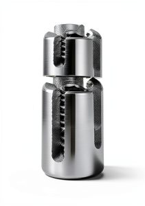 20PCS Cross Clamps for 5/64"- 3/32" (2-2.4mm) Wire Rope or Rod Fittings, T316 Stainless Steel Cross Cable Clamps No Drilling Required Clips for Wire Trellis System-0
