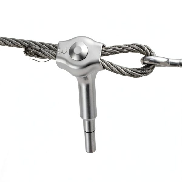 M3 Steel Wire Rope Cable Clip Clamp Zelphvt 20 pcs 1/8 inch anti slip-5