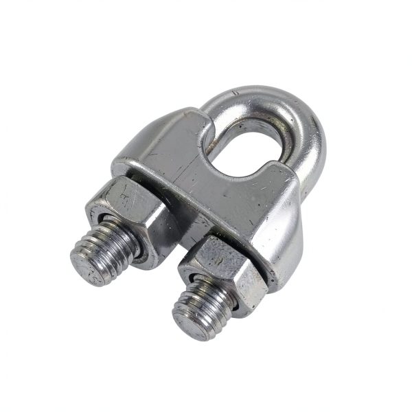 16 Pack 1/4 Inch M6 Wire Rope Clip Clamp, 304 Stainless Steel, Cozihom-5
