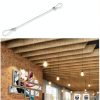 Wire Rope Cable Clamp anshengfu 20pcs Iron Cable Clips G-20PCS-3