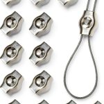 M3 Wire Rope Cable Clip Clamp,304 Stainless Steel Simplex Single Bolt Cable Clamps (18Pcs),1/8 Inch Wire Clamps for 1.5mm-3mm Wires/Stainless Steel Cables/Wire Ropes/Plastic Cables-0