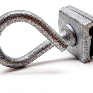 Q-Span PHAT Wire Rope Clamp 20-Pack Galvanized Steel Hook & Hex Nut-0
