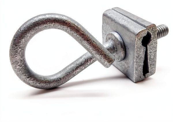 Q-Span PHAT Wire Rope Clamp 20-Pack Galvanized Steel Hook & Hex Nut-0